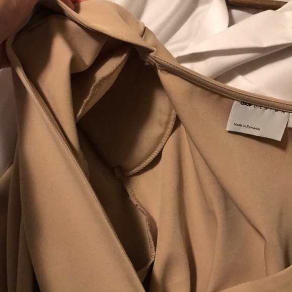 ASOS DESIGN Mini Dress Soft Camel Size 6 - Picture 12 of 12